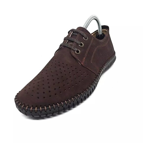 Falcon Casual Shoes Leather Loafers Moccasins Shoes Men\'s Size US 7.5 EU 40